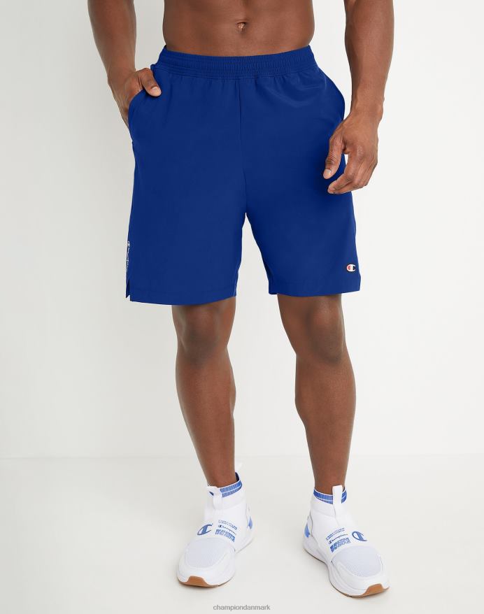 Champion mvp shorts fugttransporterende script og c-logoer 9 V6J66500 tapper blå