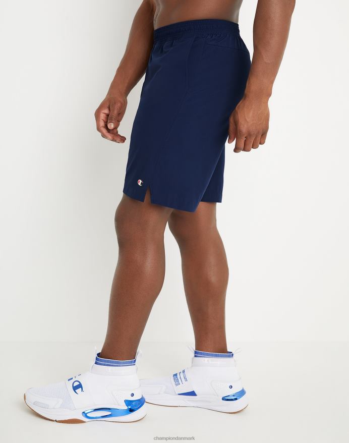 Champion mvp shorts fugttransporterende script og c-logoer 9 V6J66501 atletisk flåde