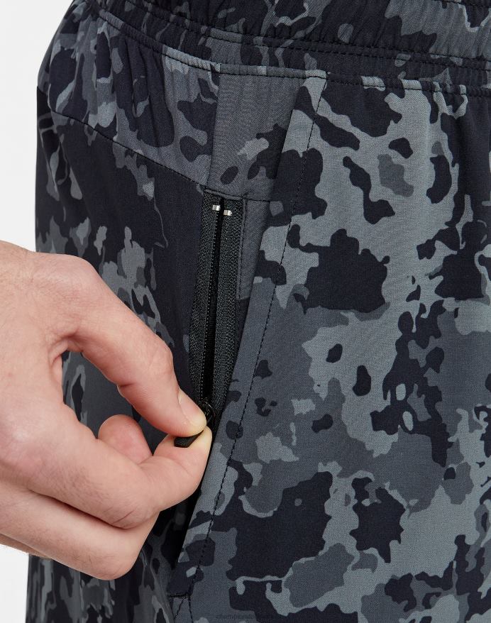 Champion mvp-shorts med total støttepose camo 5 V6J66342 krater camo sort