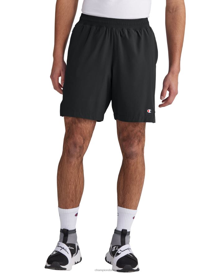 Champion mvp-shorts-script og c-logoer 7 V6J66363 sort