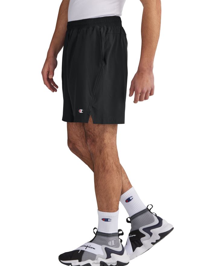 Champion mvp-shorts-script og c-logoer 7 V6J66363 sort