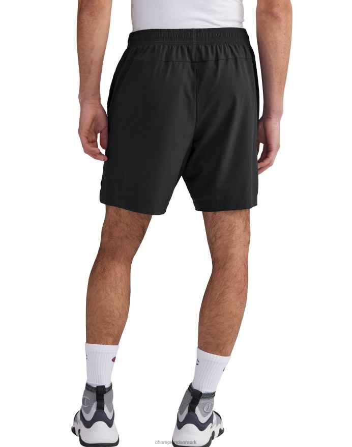 Champion mvp-shorts-script og c-logoer 7 V6J66363 sort