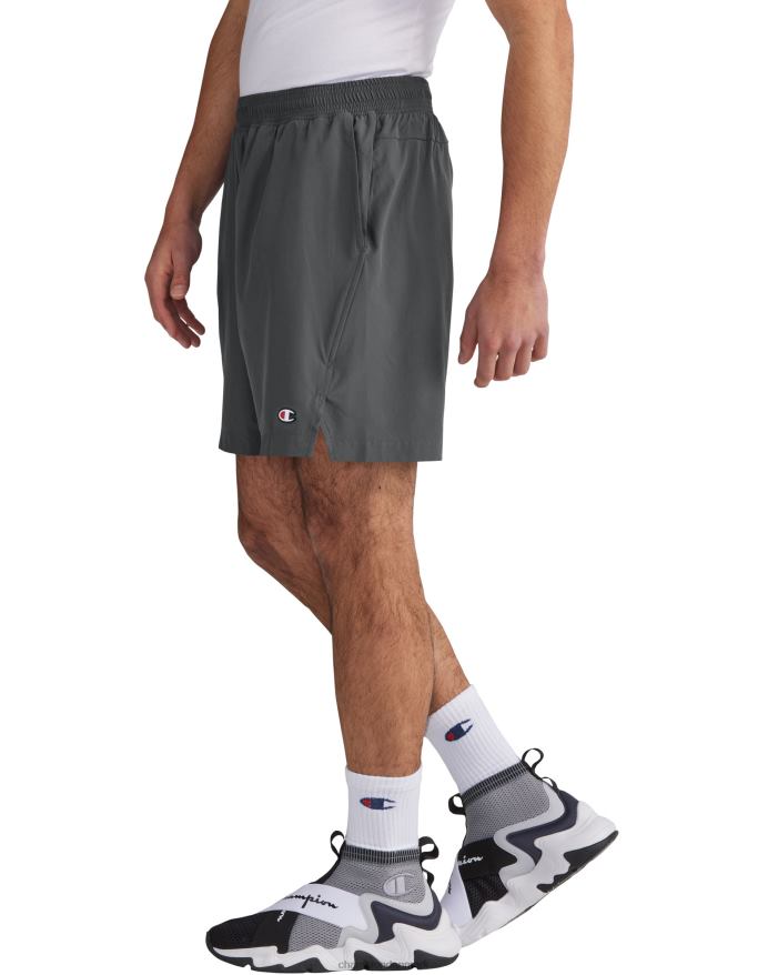 Champion mvp-shorts-script og c-logoer 7 V6J66364 stealth