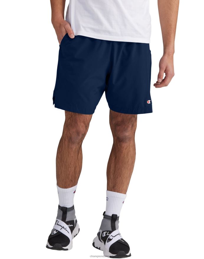 Champion mvp-shorts-script og c-logoer 7 V6J66365 atletisk flåde