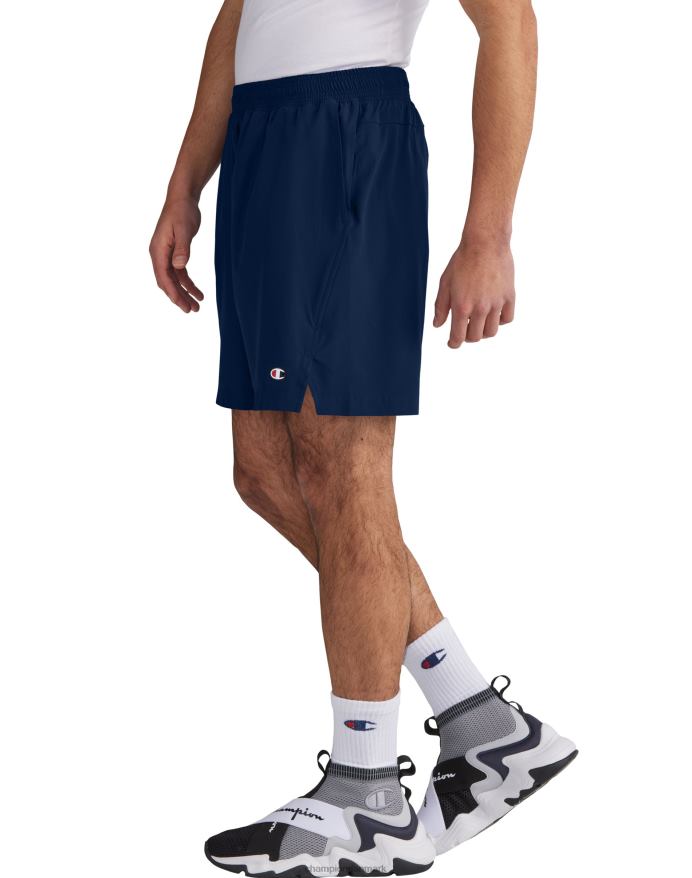 Champion mvp-shorts-script og c-logoer 7 V6J66365 atletisk flåde