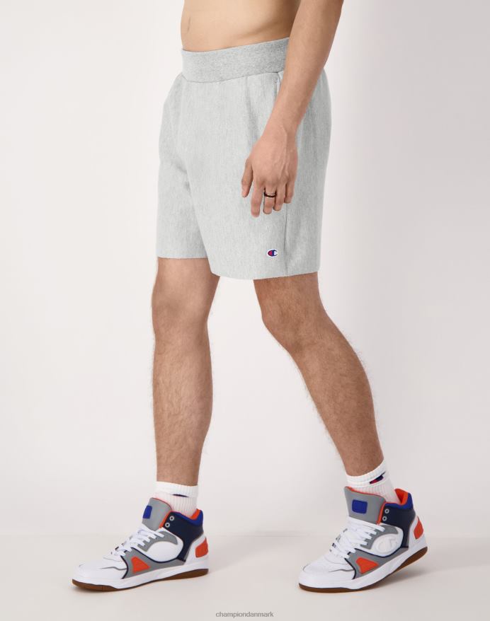 Champion omvendt vævede cut-off shorts 10 V6J66481 oxford grå