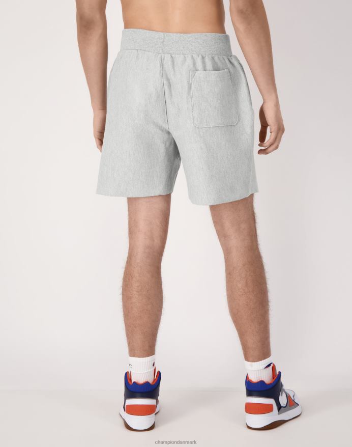 Champion omvendt vævede cut-off shorts 10 V6J66481 oxford grå