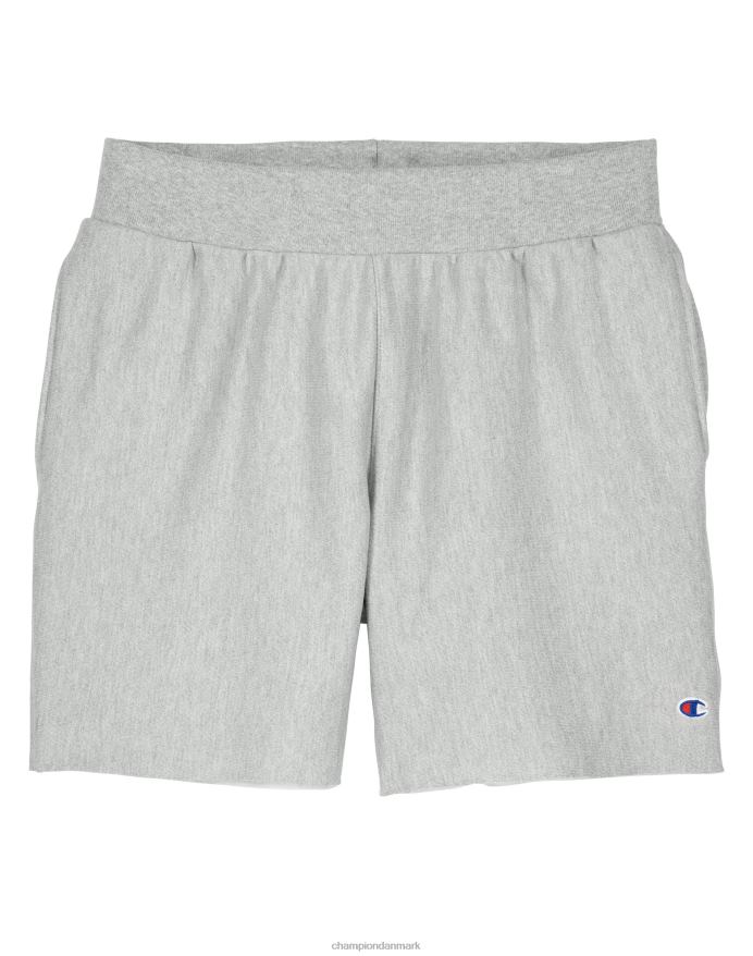 Champion omvendt vævede cut-off shorts 10 V6J66481 oxford grå