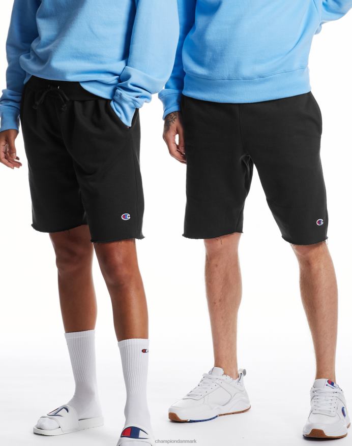 Champion omvendt vævede cut-off shorts 10 V6J66482 sort