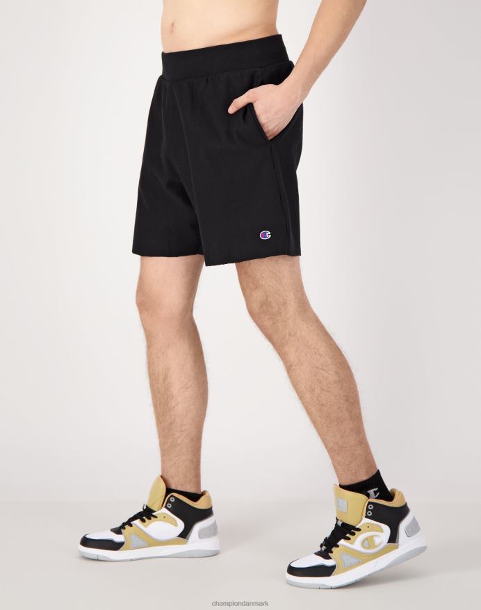 Champion omvendt vævede cut-off shorts 10 V6J66482 sort