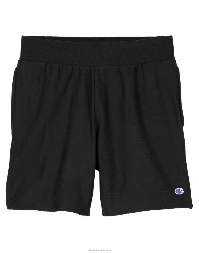 Champion omvendt vævede cut-off shorts 10 V6J66482 sort