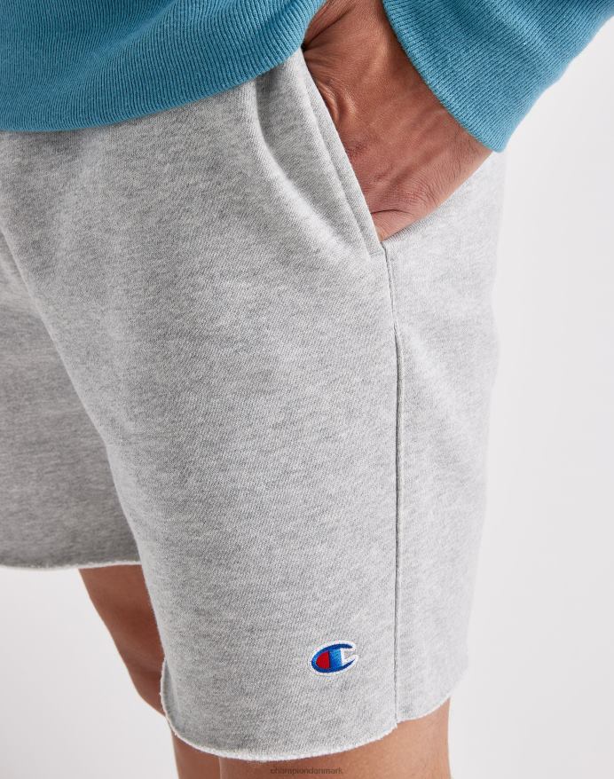 Champion omvendt vævede cut-off shorts 7 V6J66446 oxford grå