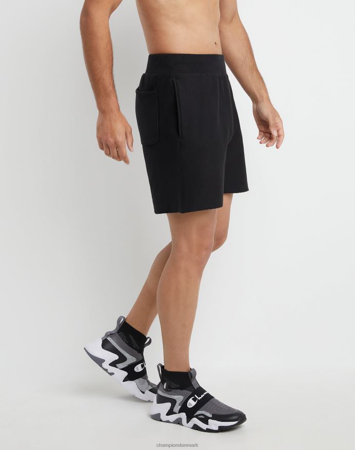 Champion omvendt vævede cut-off shorts 7 V6J66447 sort