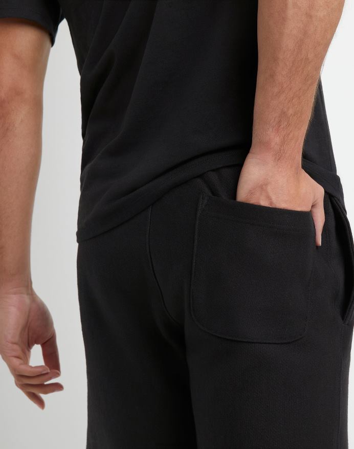 Champion omvendt vævede cut-off shorts 7 V6J66447 sort