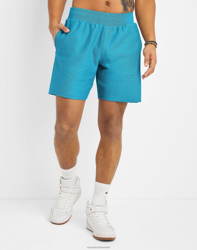 Champion omvendt vævede cut-off shorts 7 V6J66448 lazulin blå