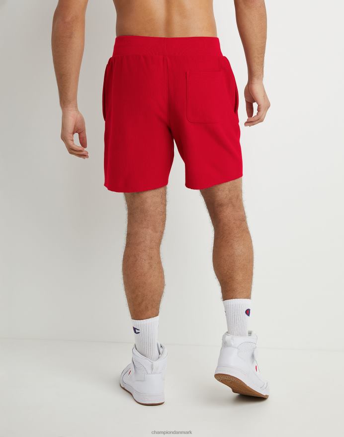 Champion omvendt vævede cut-off shorts 7 V6J66449 rød