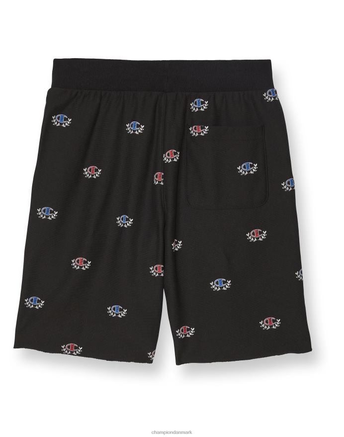 Champion omvendt vævet afskårne shorts skitse kl laurbær print 10 V6J66431 skitse c laurbær sort
