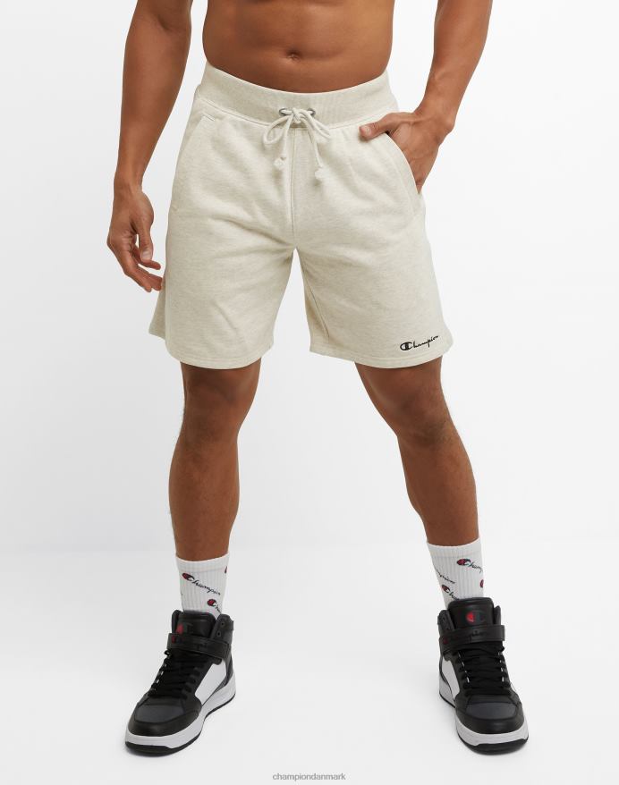 Champion omvendt vævet franske frottéshorts script logo 8 V6J66362 havregryn lyng