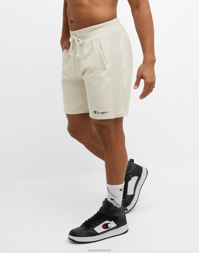Champion omvendt vævet franske frottéshorts script logo 8 V6J66362 havregryn lyng