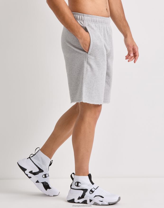 Champion powerblend fleeceshorts c logo 10 V6J66460 oxford grå