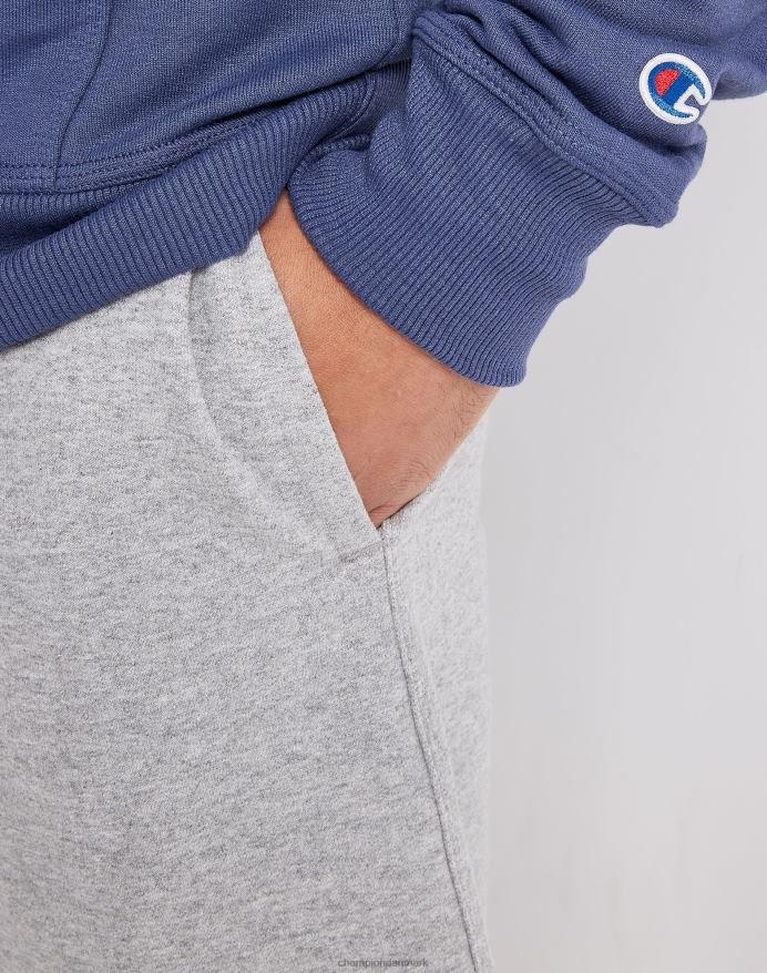 Champion powerblend fleeceshorts c logo 10 V6J66460 oxford grå