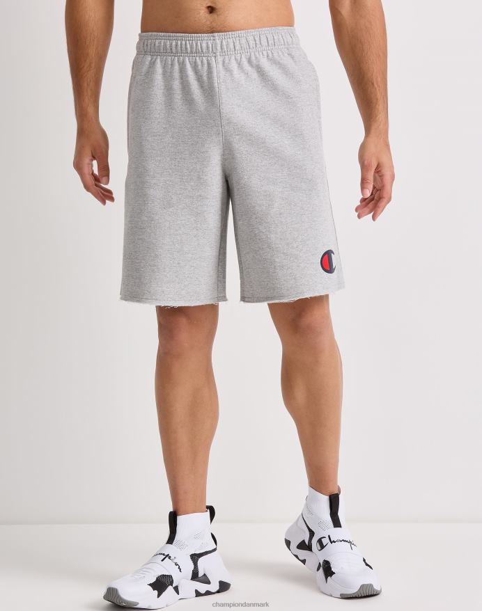 Champion powerblend fleeceshorts c logo 10 V6J66460 oxford grå