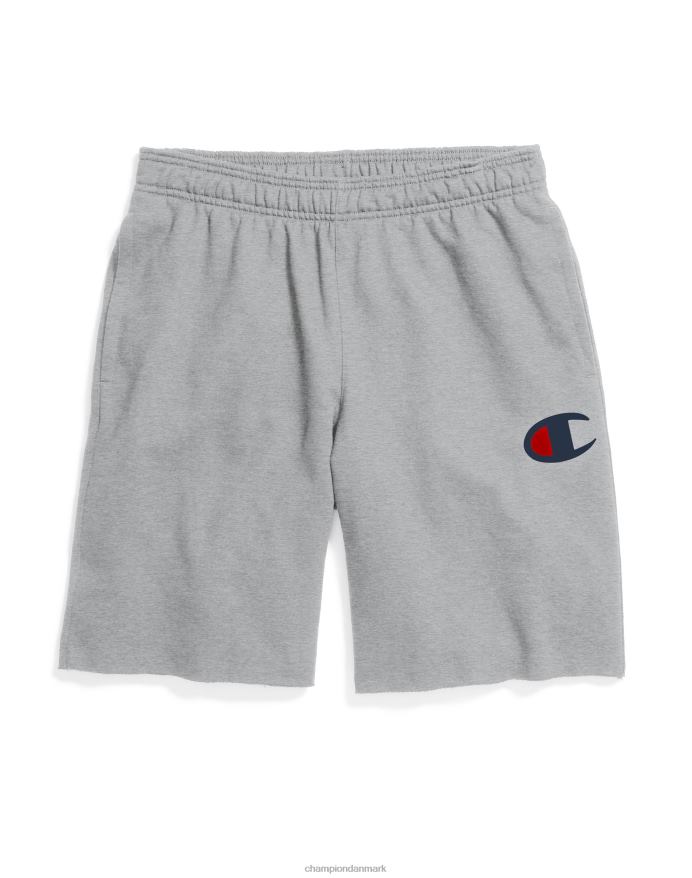 Champion powerblend fleeceshorts c logo 10 V6J66460 oxford grå
