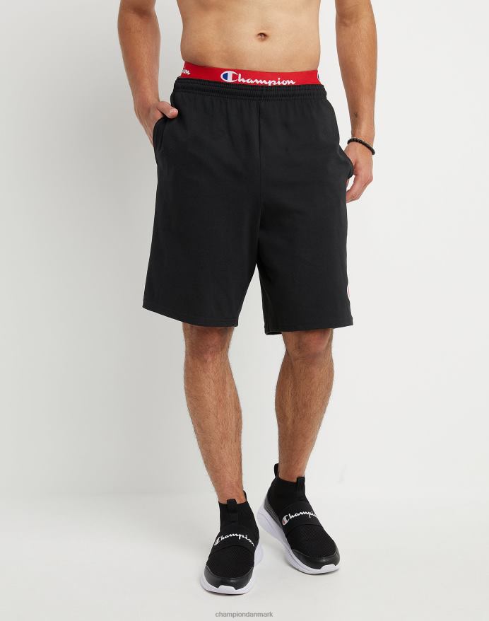 Champion powerblend fleeceshorts c logo 10 V6J66461 sort