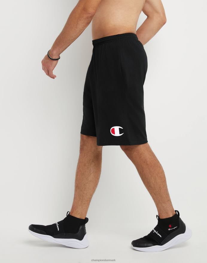 Champion powerblend fleeceshorts c logo 10 V6J66461 sort