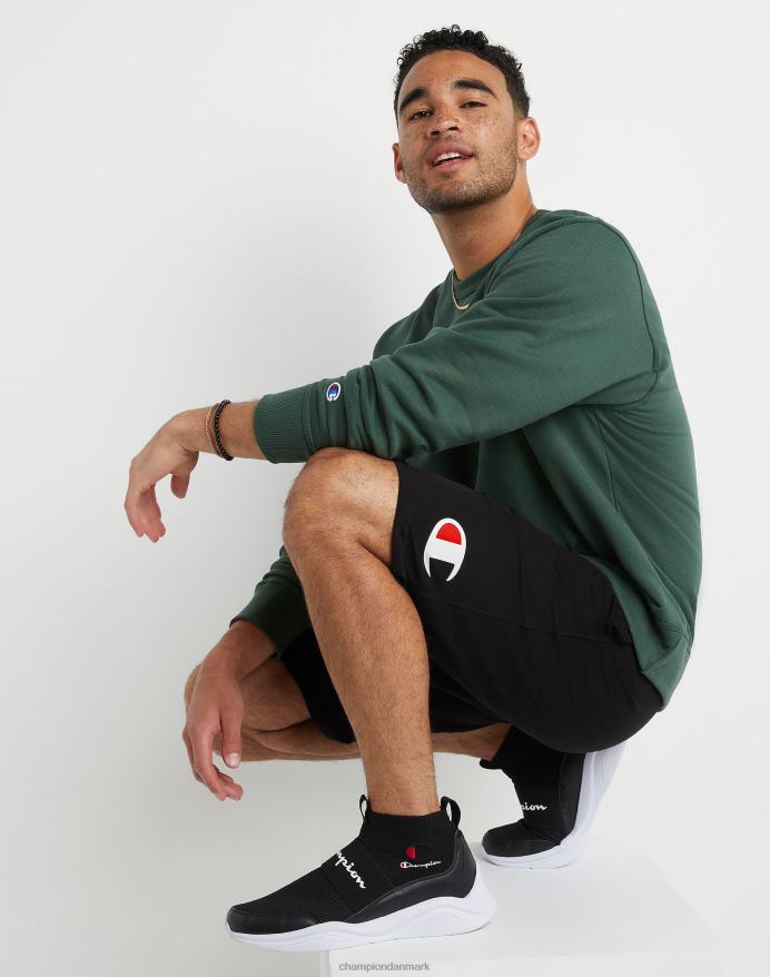 Champion powerblend fleeceshorts c logo 10 V6J66461 sort