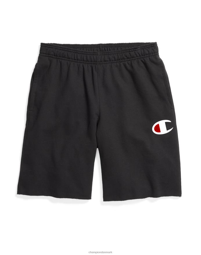 Champion powerblend fleeceshorts c logo 10 V6J66461 sort