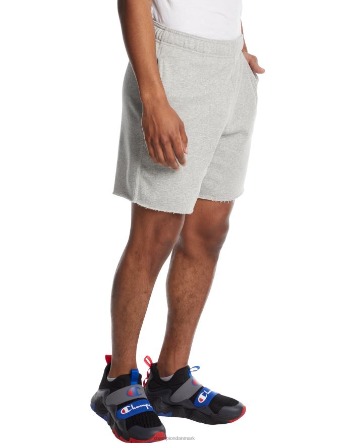 Champion powerblend fleeceshorts c logo 7 V6J66521 oxford grå