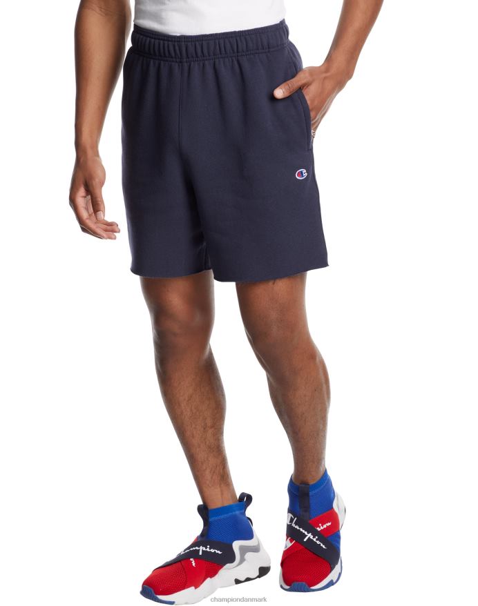 Champion powerblend fleeceshorts c logo 7 V6J66522 flåde