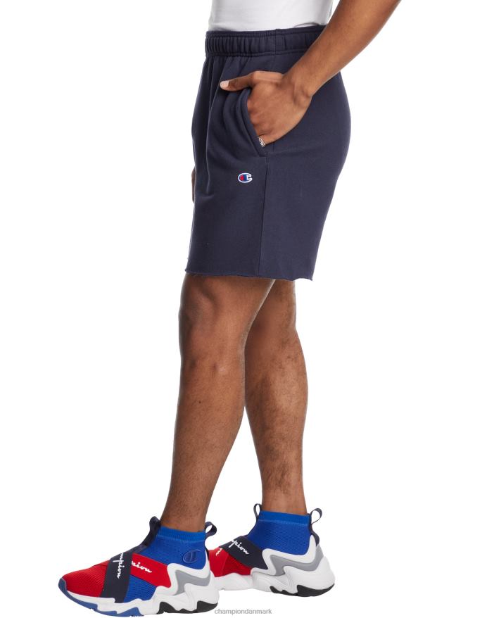 Champion powerblend fleeceshorts c logo 7 V6J66522 flåde
