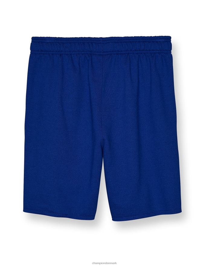 Champion powerblend fleeceshorts c logo 7 V6J66524 tapper blå
