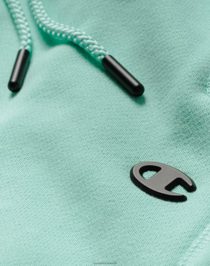 Champion premium vævede shorts c-logo 8 V6J66378 ren mynte