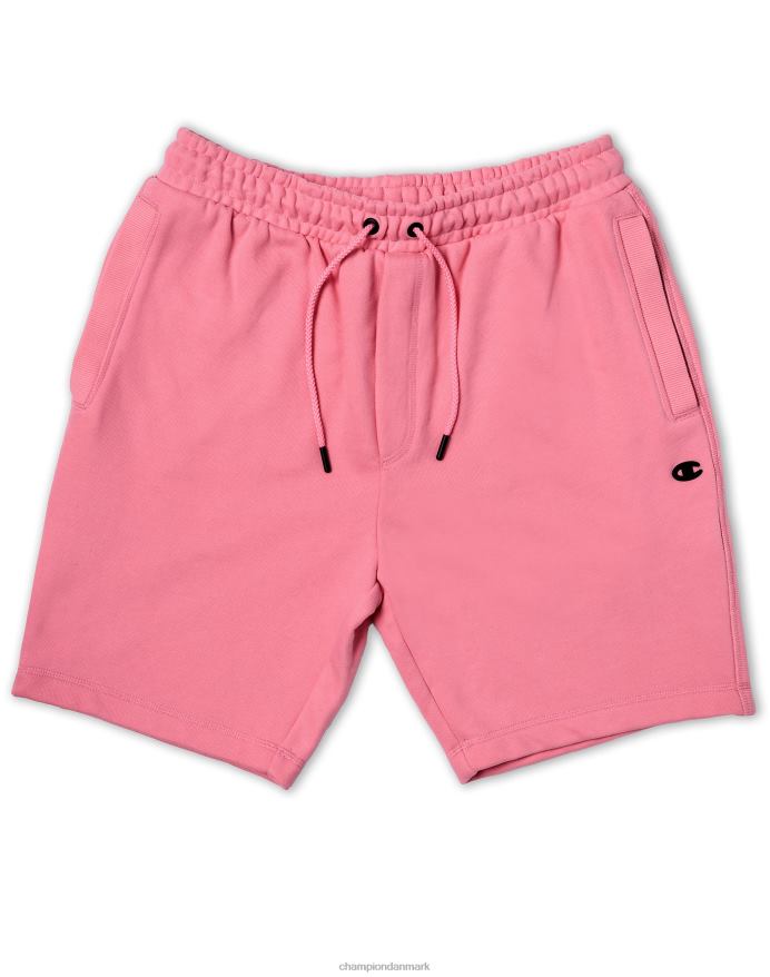 Champion premium vævede shorts c-logo 8 V6J66379 lyserødt bånd