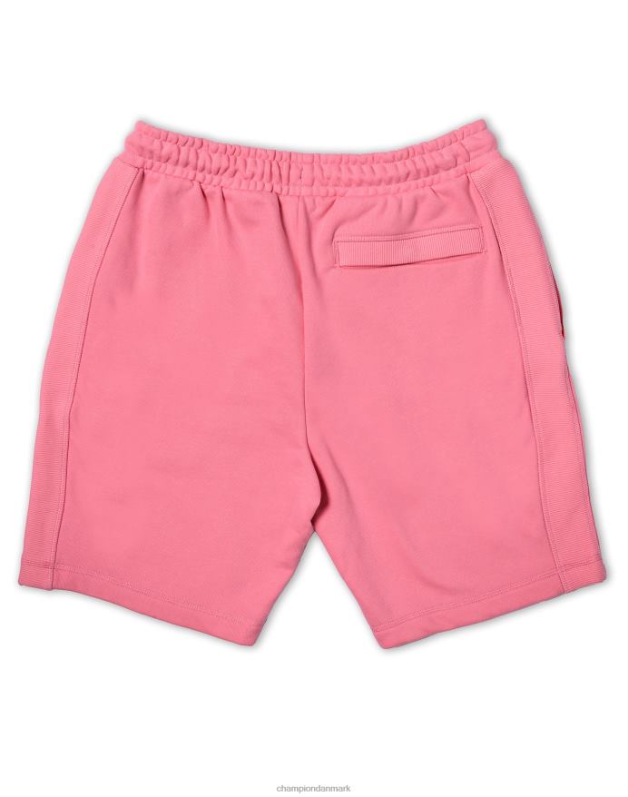 Champion premium vævede shorts c-logo 8 V6J66379 lyserødt bånd