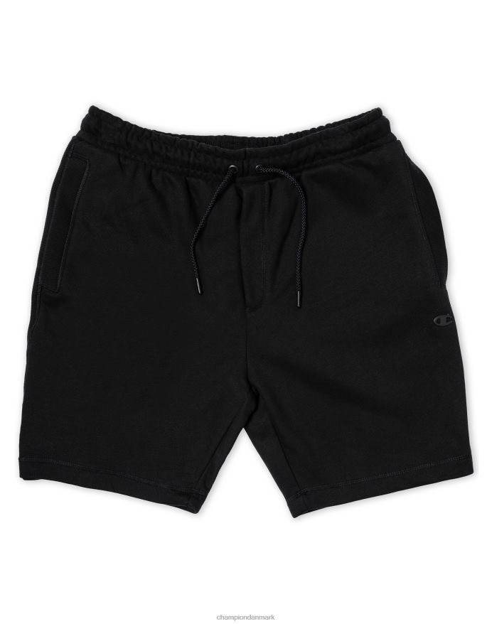 Champion premium vævede shorts c-logo 8 V6J66380 sort