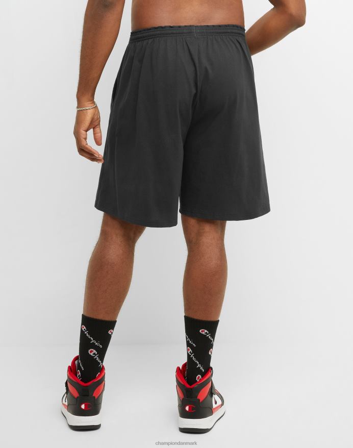 Champion store og høje hverdagsshorts c patch 10 V6J66397 sort