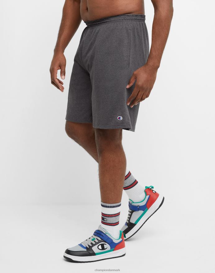 Champion store og høje hverdagsshorts c patch 10 V6J66398 granitlyng