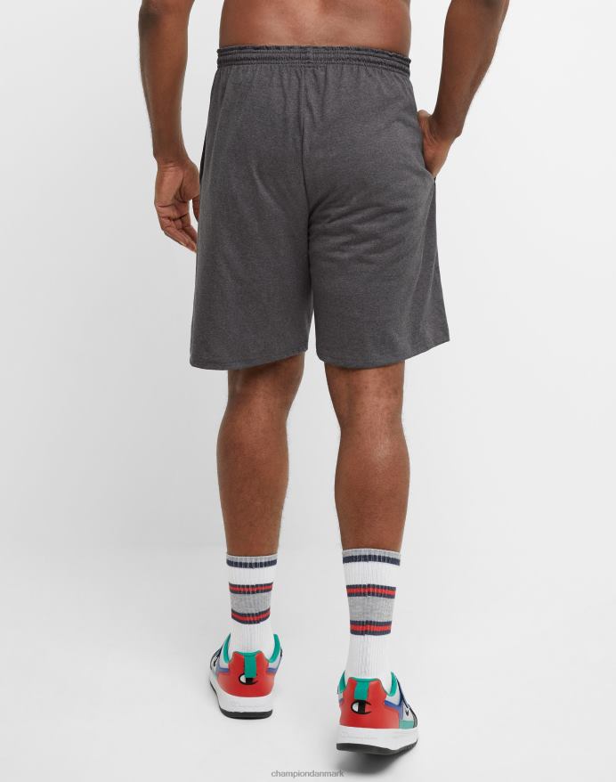 Champion store og høje hverdagsshorts c patch 10 V6J66398 granitlyng