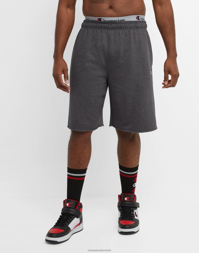 Champion store og høje powerblend-shorts 10 V6J66387 granitlyng