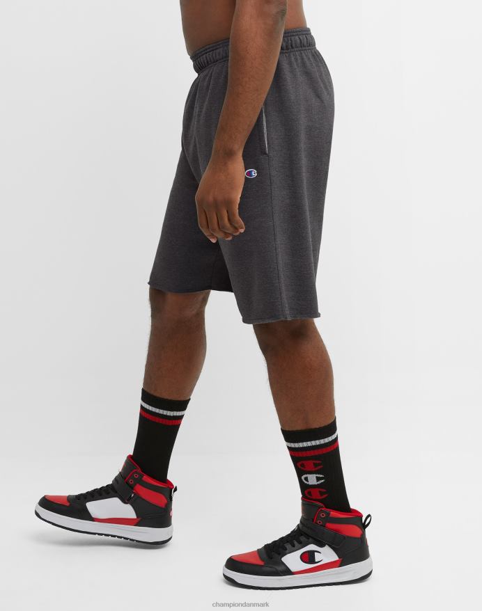 Champion store og høje powerblend-shorts 10 V6J66387 granitlyng