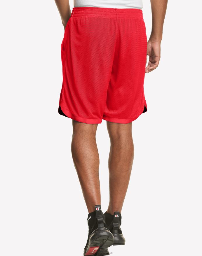 Champion tapede meshshorts 7 V6J66495 skarlagen/skarlagenrød