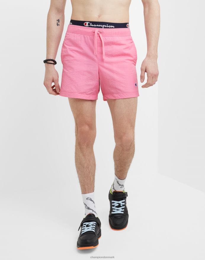 Champion volley shorts 5 V6J66368 lyserødt bånd