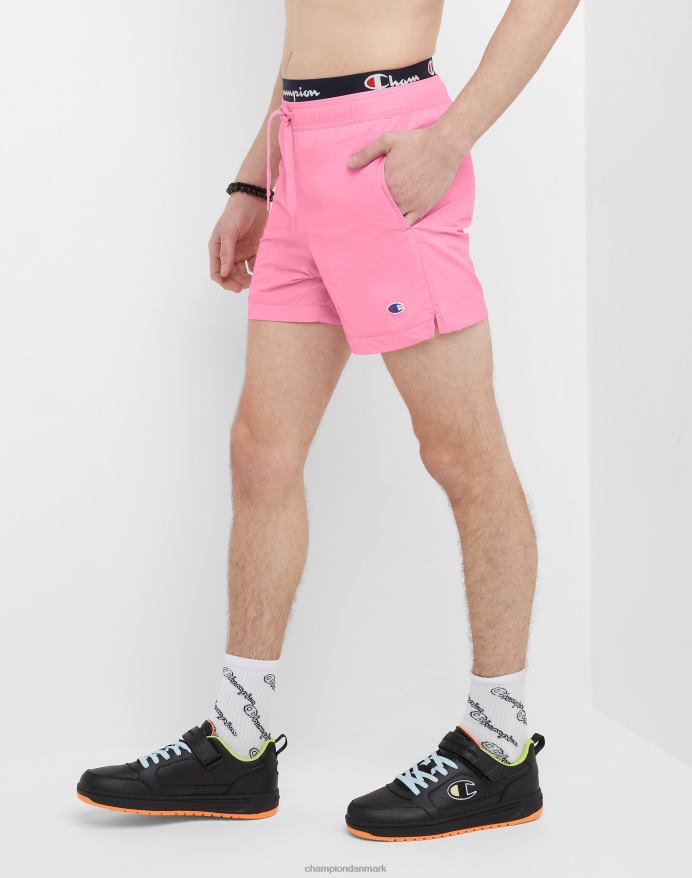 Champion volley shorts 5 V6J66368 lyserødt bånd