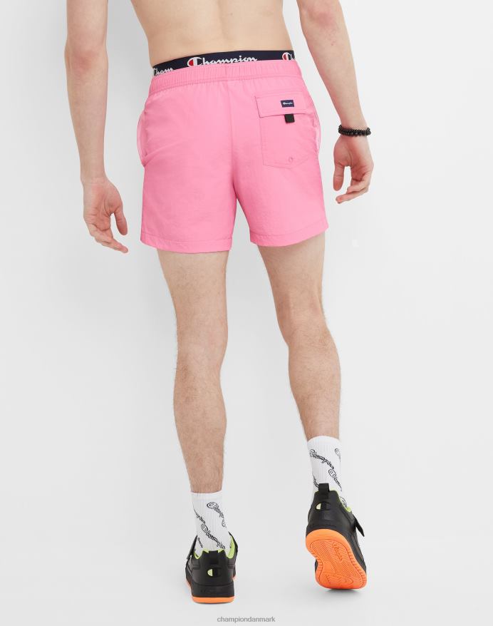 Champion volley shorts 5 V6J66368 lyserødt bånd