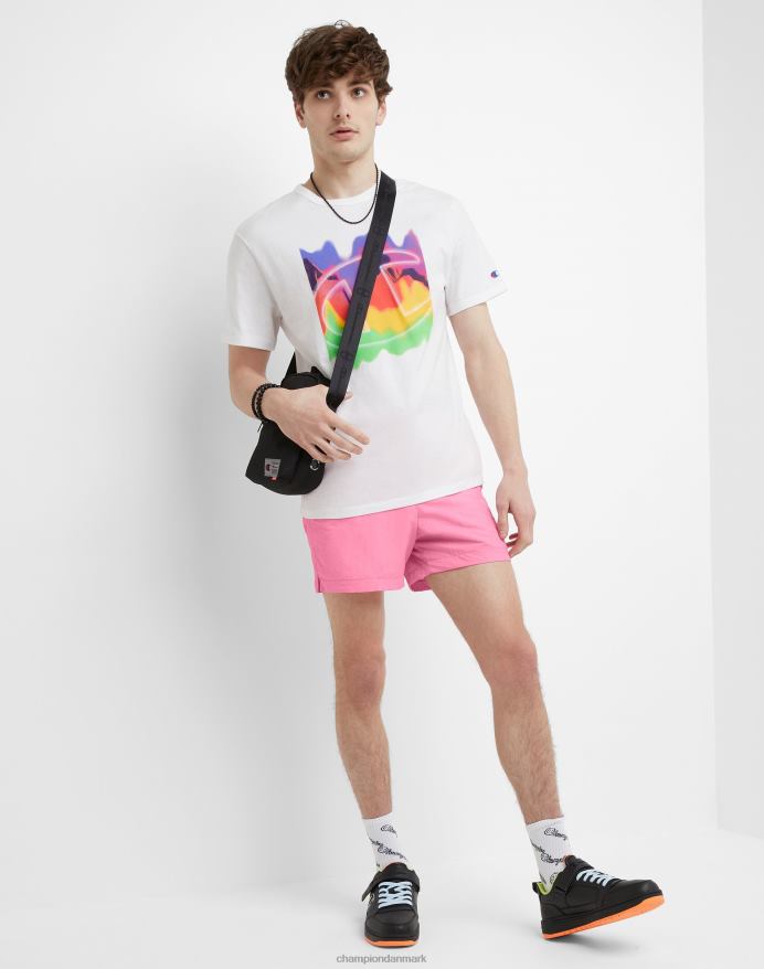 Champion volley shorts 5 V6J66368 lyserødt bånd