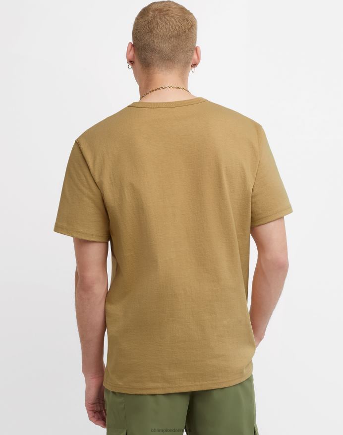 Champion Heritage kortærmet t-shirt V6J66603 fuld hvede khaki